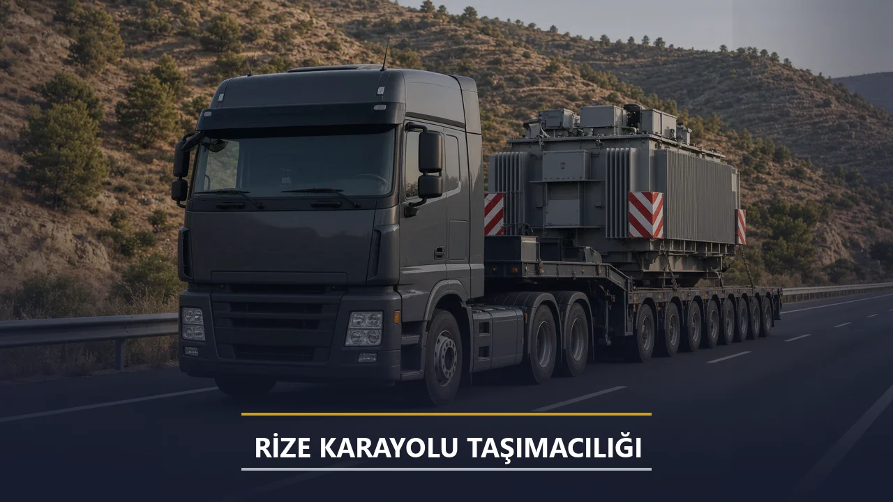 Rize Parça Yük Taşıma Planlama